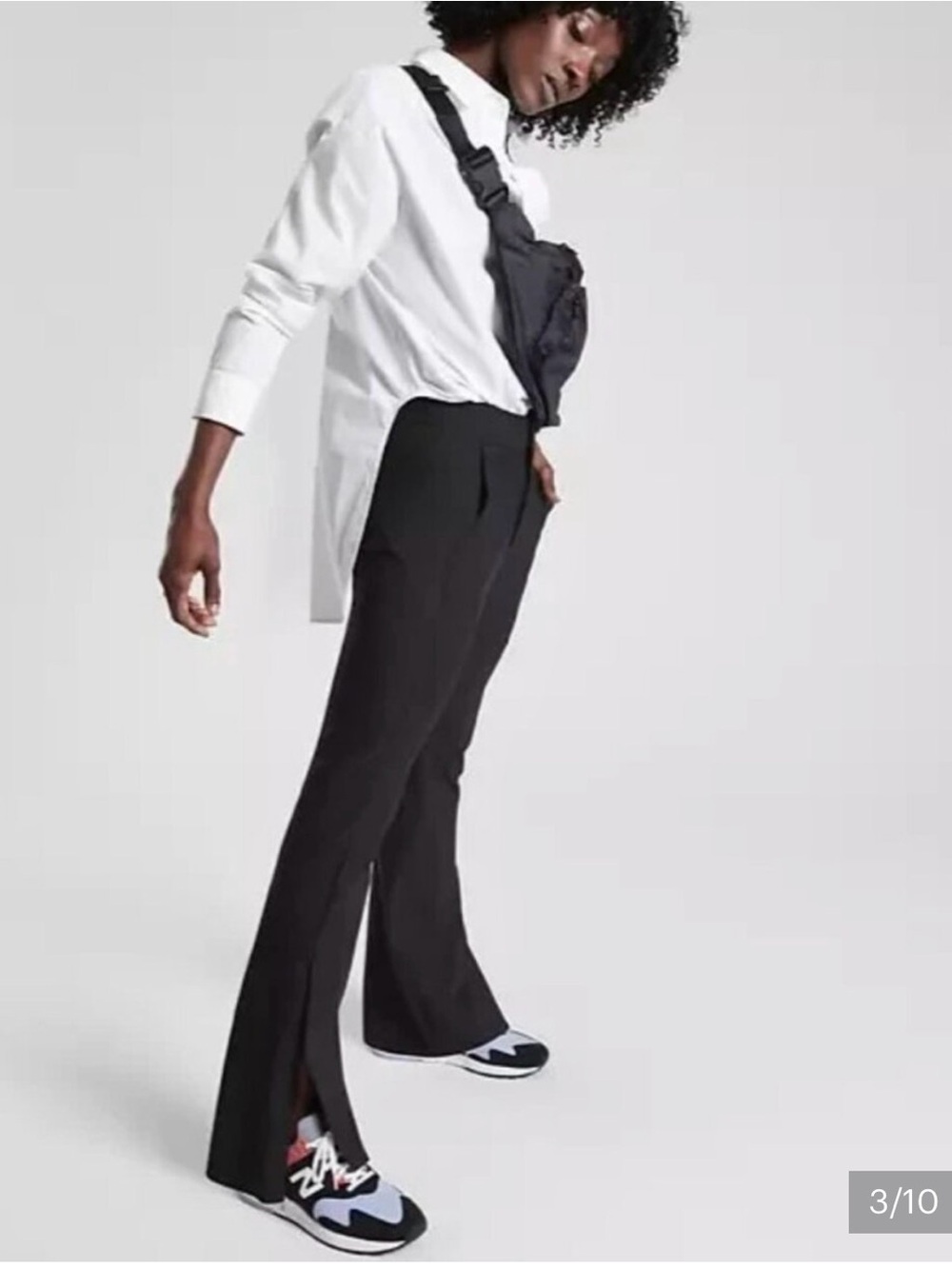 Athleta Stellar Black Boot-Cut Flare Pants